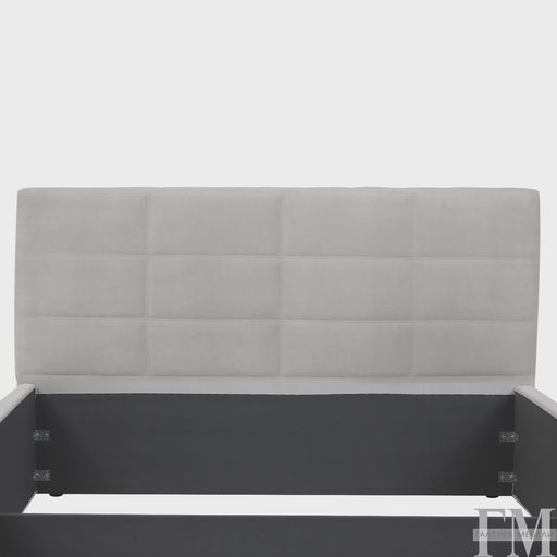 Кровать с подъемным механизмом «Классик», молочная